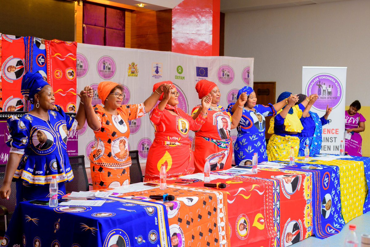 NorwayinMalawi's tweet photo. Honored to attend today's press briefing on tackling violence against women in elections by @OxfamMalawi
With the #2025GeneralElection approaching, let's continue the conversation to secure a gender transformative democracy free of violence in Malawi 💜 https://t.co/zdDkRLliJN
