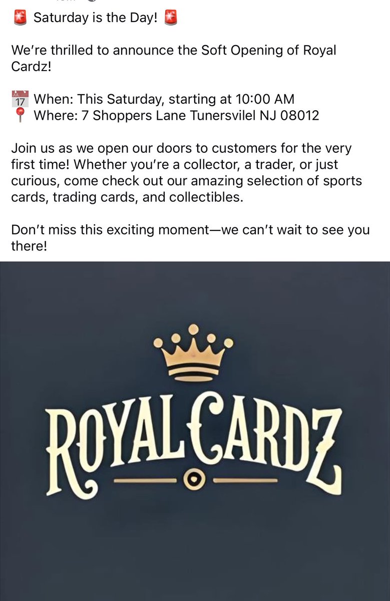 Royal Cardz NJ tweet media