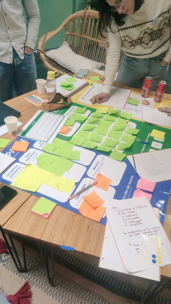 Dekotchy's tweet photo. Séance Hackathon avec les équipes de Solution Transition pour définir des solutions sur les empreintes carbone, eco-conception, réparabilité et ré- emploi.
#Circle https://t.co/0pfgP16pj4