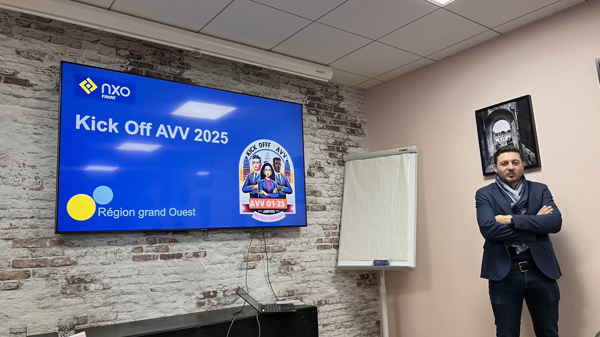 🤝 Les avant-ventes NXO Grand Ouest réunis à La Rochelle les 21 &amp; 22 janv. pour leur kick-off annuel !

Cohésion, collaboration et ambitions alignées avec nos partenaires : Zoom, Fortinet, Ucopia, Oracle, Alcatel, Kiamo, Cisco. 🚀 <a href="/NXOFrance/">NXO France</a>