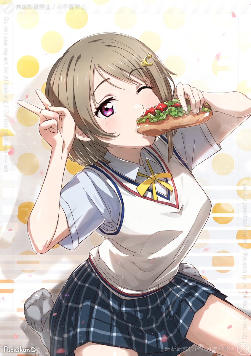 中須かすみ 「中須かすみちゃん、お誕生日おめでとう!#中須かすみ #中須かすみ生誕祭2025 」|ぷちくん/puchikun（絵師）のイラスト