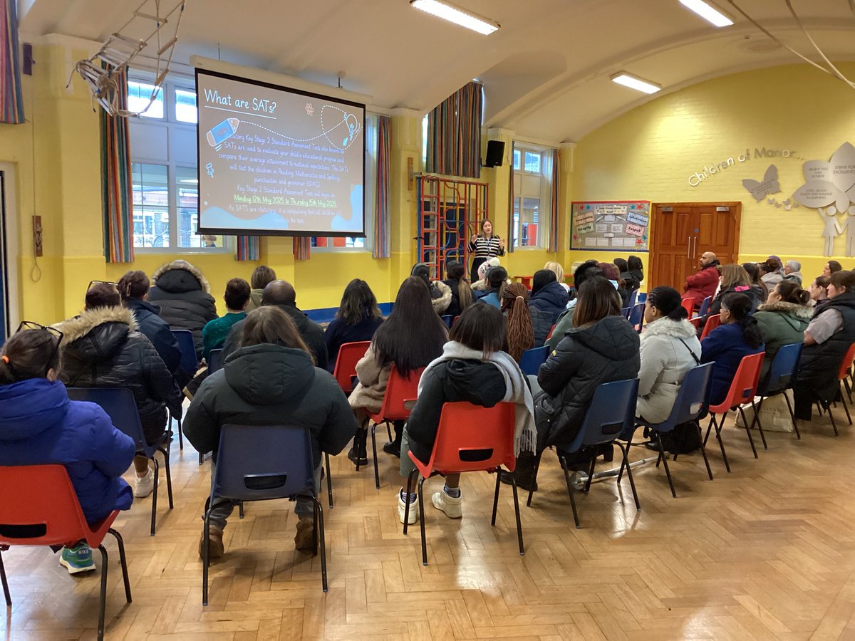 Thank you to all our parents/carers across Year 6 for attending our Year 6 SATs meeting. We are so grateful for your support as together we can work to enable our children to ‘Find their wings and fly’  #Collaboration