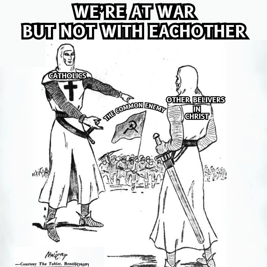 trad_west_'s tweet photo. United under Christ ✝️🇺🇸 https://t.co/6wDAr5wpwu