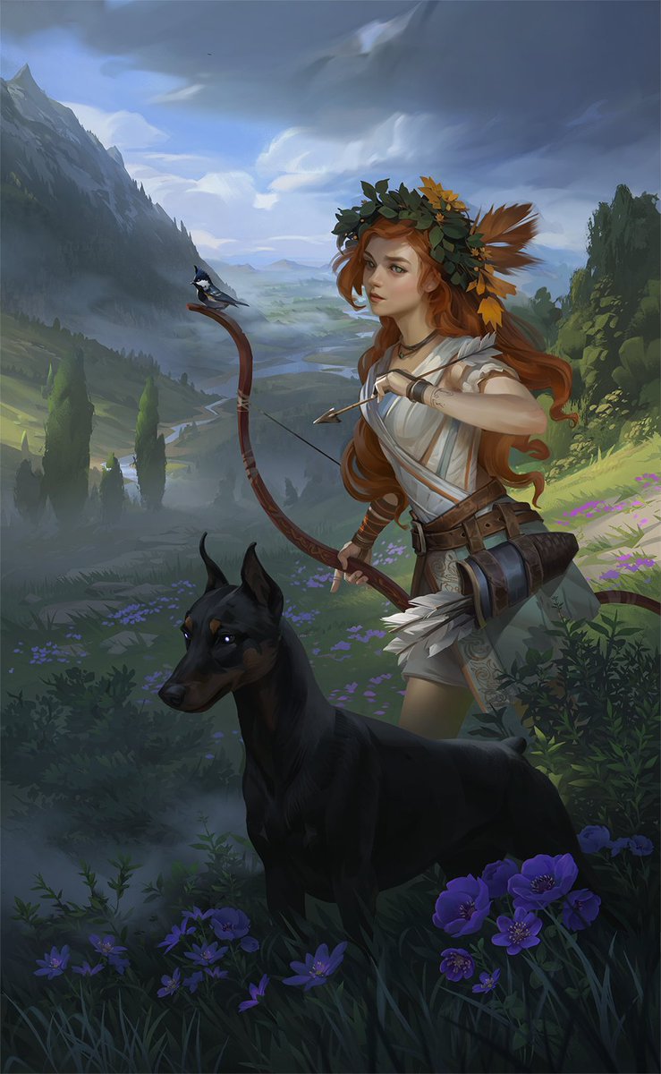 Leksotiger's tweet image. Human Artist, let's QRT with your work! 
Before and after ✨