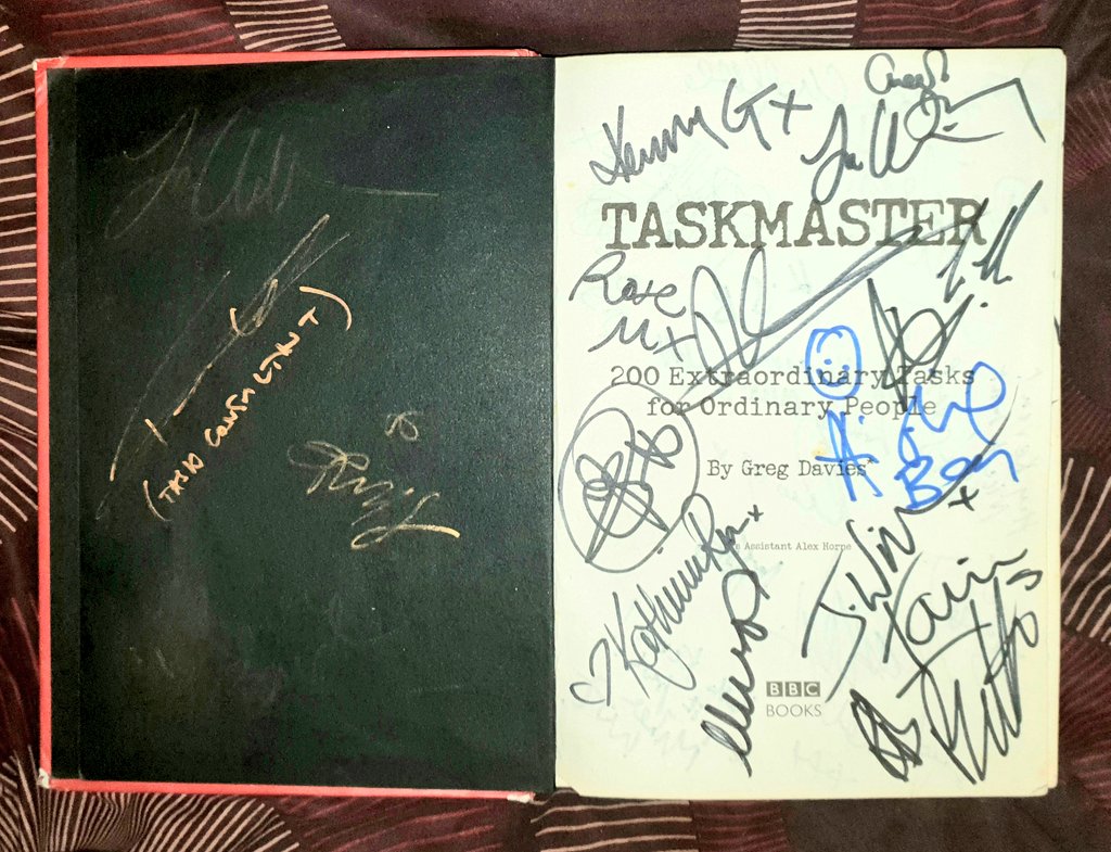 Kevenlaw's tweet photo. @fatihaelghorri @5tevieM @Matbaynton Awesome, I can't wait to see you smashing it & for you to join these legends in my #taskmasterbook one day soon πππ #Taskmaster https://t.co/z3IwtAV256