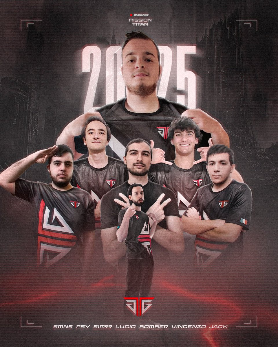 ‼️TEAM ANNOUNCEMENT‼️

⭕️@TGG_Space will stay with us for the 2025 Clash of Clans Season with a few changes! After a very short but successful 2024 we are delighted to have them stay!🔥

❗️Roster❗️

Players:
@TGG_bomber (C)
@TGG_vincenzo 
<a href="/SJ_Lucio/">Pulse_Lucio</a> 
<a href="/TGG_sim99/">sim99</a> 
<a href="/SMNS_coc/">SMNS</a>