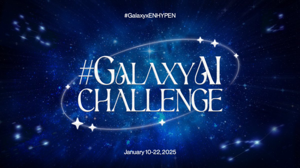 enhypenupdates's tweet photo. A chance to win one of these and all it takes is just 2 minutes of your time! 🤩

ENGENEs! Today is the last day of registration for #GalaxyAI challenge and we are still far from our 25,000 sign-ups goal. Remember, a big surprise is in on the line. 👀

Complete these 3 steps to join!

1️⃣ Sign up for #GalaxyUnpacked via https://t.co/hZQ5mssqXf
2️⃣ Drop your sign-up proof below and use the tags #GalaxyAI #GalaxyxENHYPEN #GalaxyUnpacked  
3️⃣ Tag at least five (5) friends who might also be interested to join the challenge.

🌏 Open to all ENGENEs worldwide
✅ Challenge Deadline: January 22, 2025, 11:59PM PHT
🏆 Winner Announcement: January 25, 2025

Get your last entries in NOW! ❤️‍🔥

#GalaxyAI #GalaxyxENHYPEN
#ENHYPEN @ENHYPEN