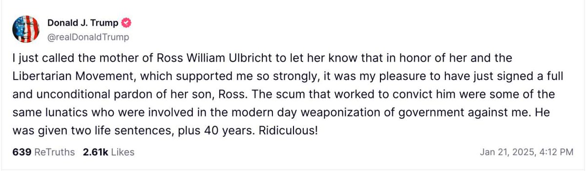 اصلا اینو دیدم سر از پا نشناختم.دوان دوان اومدم بگم، اگر این کار رو کرده باشه با این کار دیگه حتما منو بنده ی خودش کرد ترامپ.