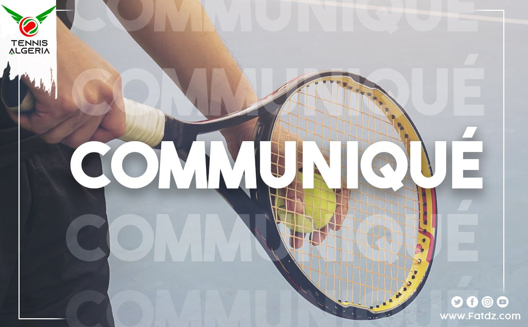La FAT informe que les frais d’inscription aux Tournois internationaux ITF juniors prévus en 2025 en Algérie, ont été revus à la baisse suite aux directives du Président et des membres du Bureau fédéral.

Pour lire la suite: fatdz.com/communique-16/