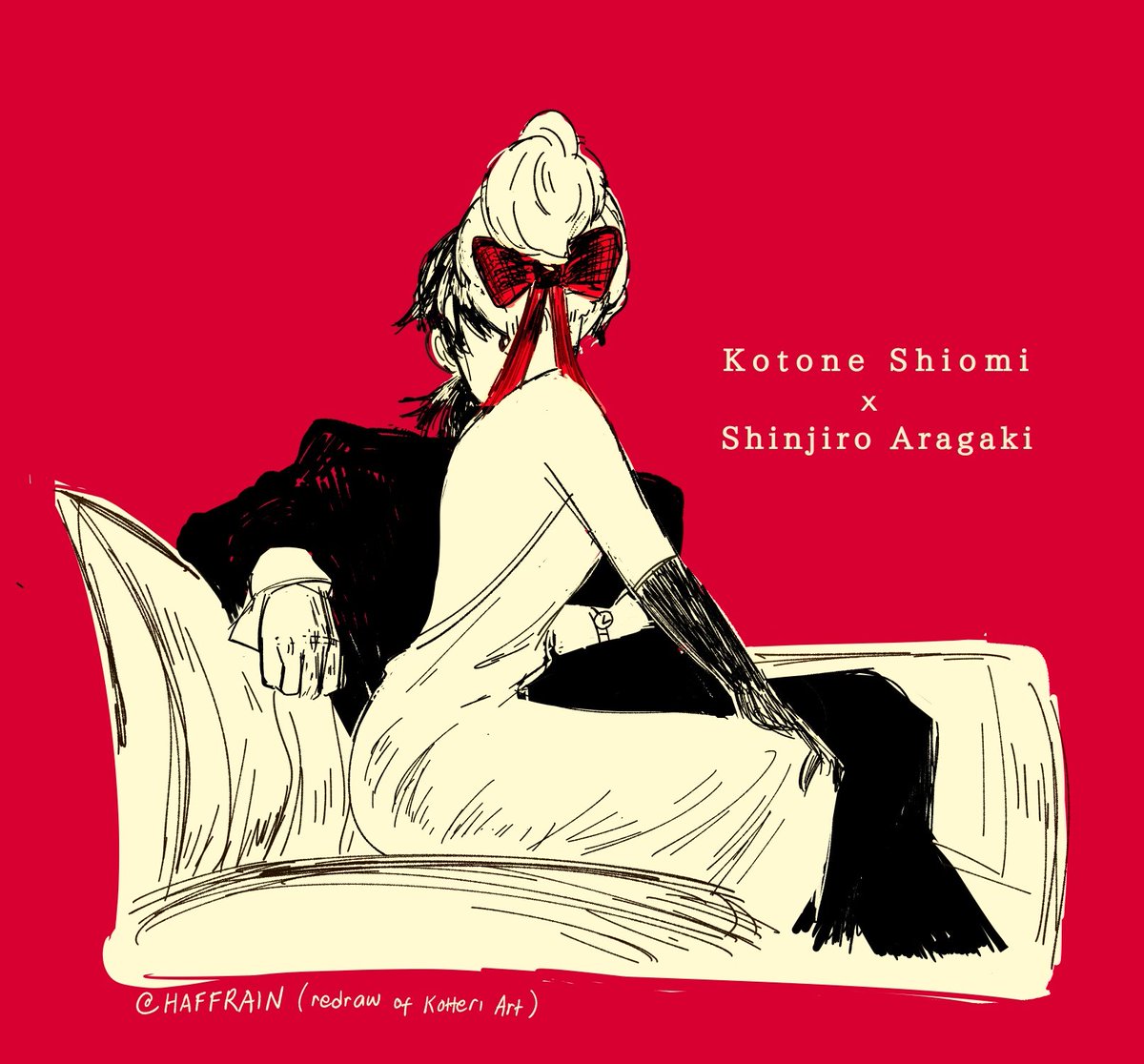haffrain's tweet photo. shinjiham kotteri redraw #P3P #荒ハム https://t.co/QeMDMBUPeJ