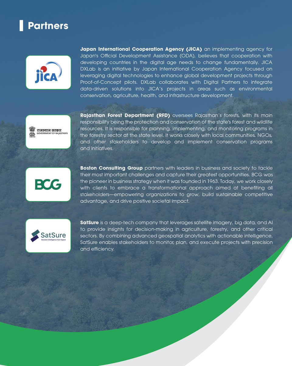 ForestRajasthan's tweet photo. The Digital Forest Stack is a visionary initiative by the Rajasthan Forest Department, developed in collaboration with JICA, to revolutionize forest conservation. ✨ https://t.co/v5XvF83DmW