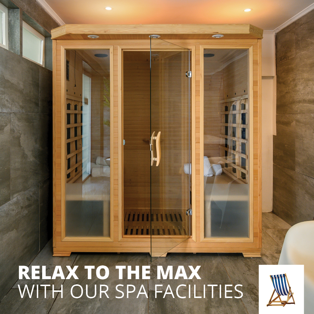 BlueMarlinKZN's tweet photo. Take relaxation to the next level at #BlueMarlin’s spa facilities! 🌞 Enjoy the soothing sauna, rejuvenating steam room, and bubbling jacuzzi. Unplug, unwind, and let the stress melt away.

#AllInclusive #Seascape #SpaDay https://t.co/NsmfYmGJf1