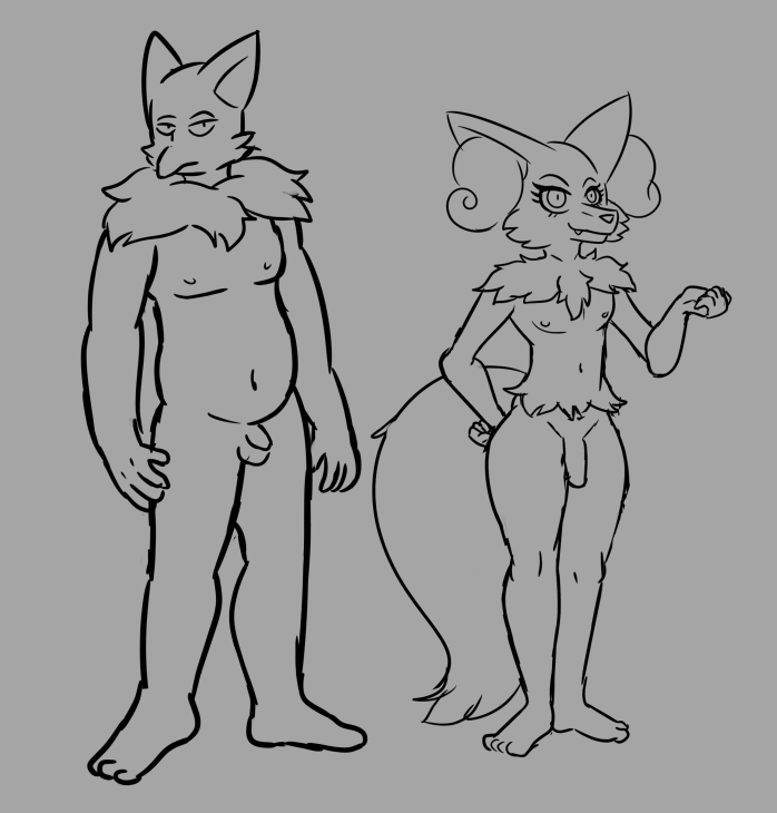 FoxNameCaor's tweet photo. It feels lovely to draw this couple all the time https://t.co/aQCRRIcEGV
