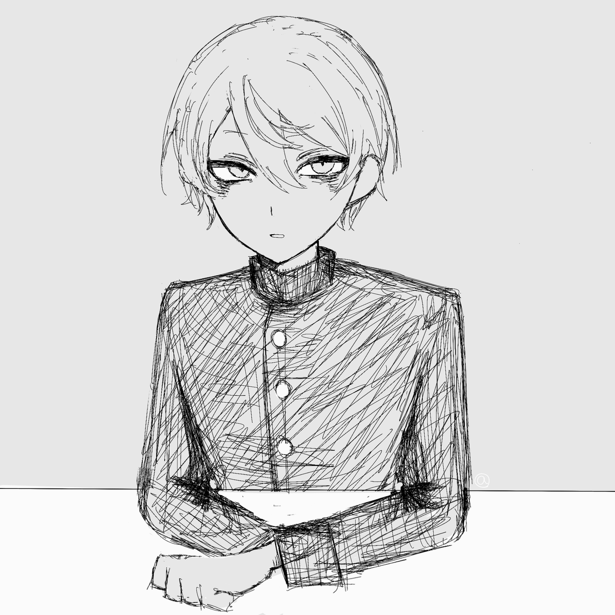 ⚠️闇🌟⚠️           らくがき