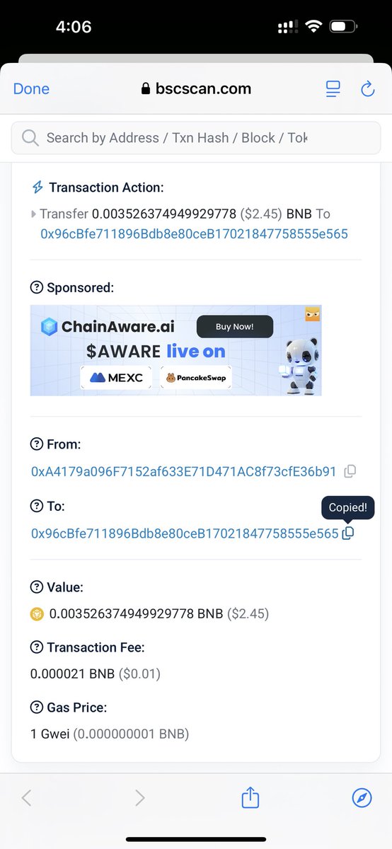 amar_spidy's tweet photo. Hi 
My trust wallet has been hacked, by luck I have moved my asset before hack
This is the hacker address “0x96cBfe711896Bdb8e80ceB17021847758555e565”
My mistake is I have saved the recovery phase is my Gmail.

Where can I complain?

#hacker #cybercrime #cryptohack #crypto https://t.co/rLICz8Cc85