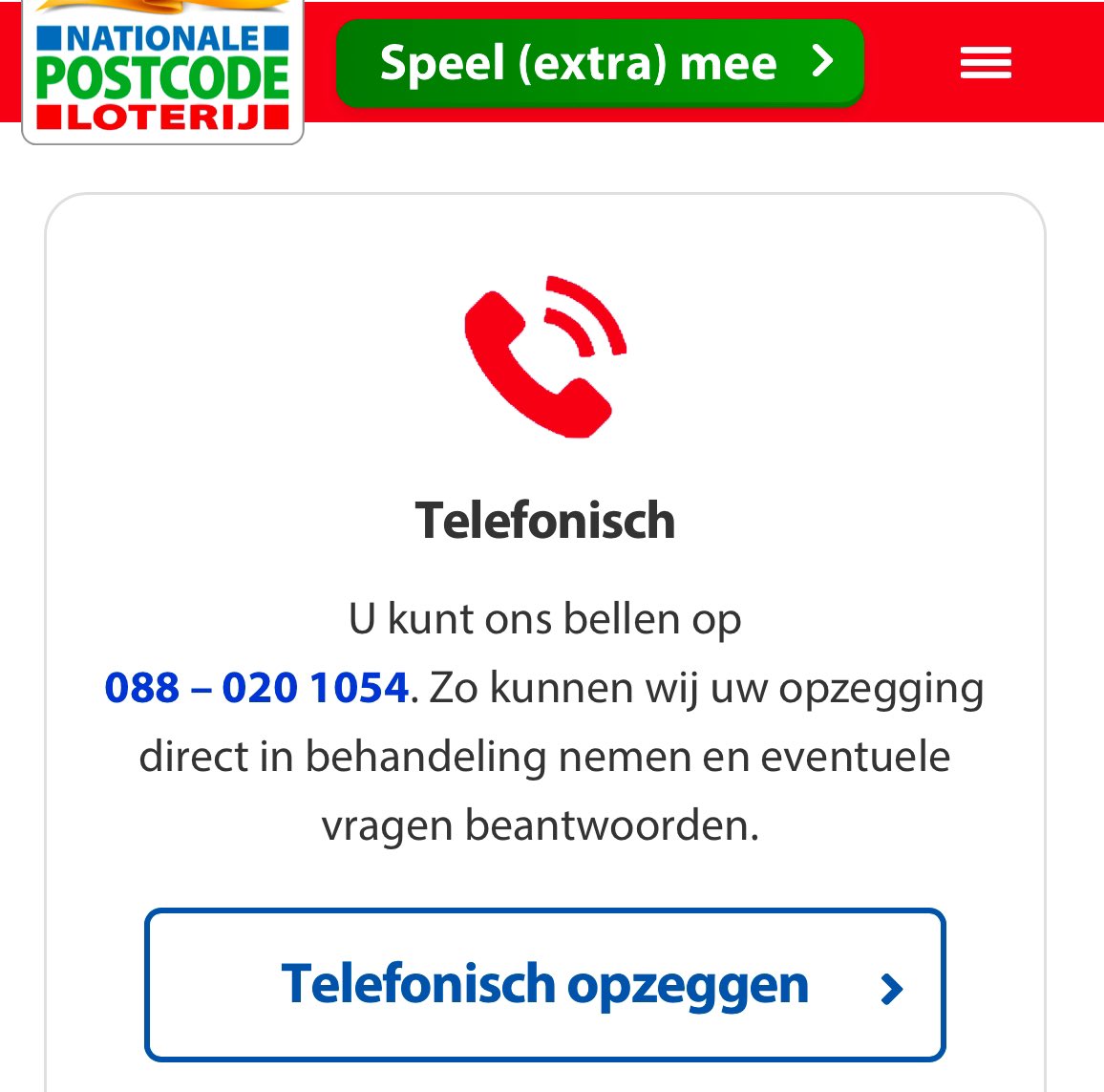 <a href="/harmbeertema/">Harm Beertema</a> Ook even de Nationale Postcodeloterij opzeggen‼️