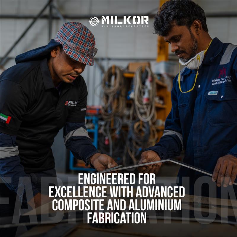 milkoruae's tweet photo. Milkor specializes in composite and aluminum fabrication, crafting durable, high-performance systems with precision. From plug making to radar-absorbing designs, we deliver quality worldwide. #Milkor #CompositeEngineering #MarineInnovation https://t.co/ZV5fRkMjqX