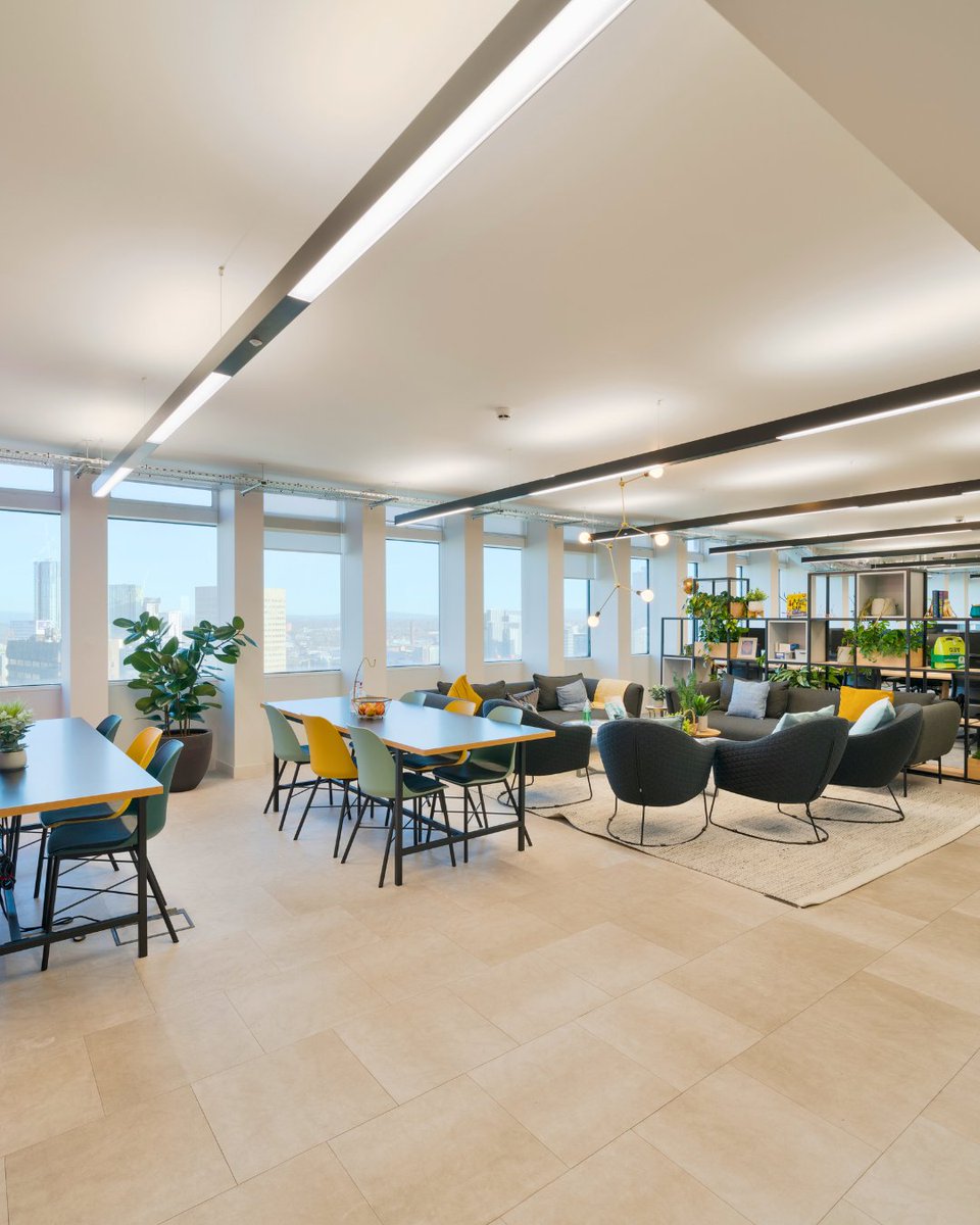 Citytowermcr's tweet photo. At City Tower, we offer flexible workspace solutions tailored to your needs, complete with bespoke fitouts designed just for you. 

Make the space your own and join our buzzing community that proudly calls City Tower home. https://t.co/2s7P3IkF4Z