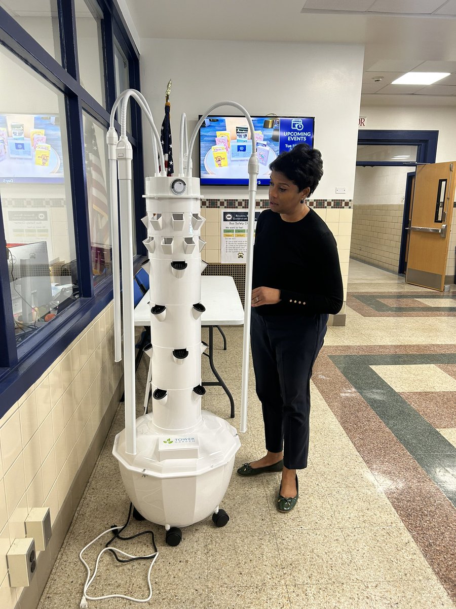 Adam Pease (@drapease) on Twitter photo Exciting news at Roaring Brook Elementary! Principal Wilson and Assistant Principal Buffa welcome their first hydroponics tower, joining in the district-wide push to teach students about growing and eating healthy food. 🌱 #WeAreChappaqua <a href="/RBSChappaqua/">Tonya Wilson</a> #ScienceWeCanEat Exciting news at Roaring Brook Elementary! Principal Wilson and Assistant Principal Buffa welcome their first hydroponics tower, joining in the district-wide push to teach students about growing and eating healthy food. 🌱 #WeAreChappaqua <a href="/RBSChappaqua/">Tonya Wilson</a> #ScienceWeCanEat