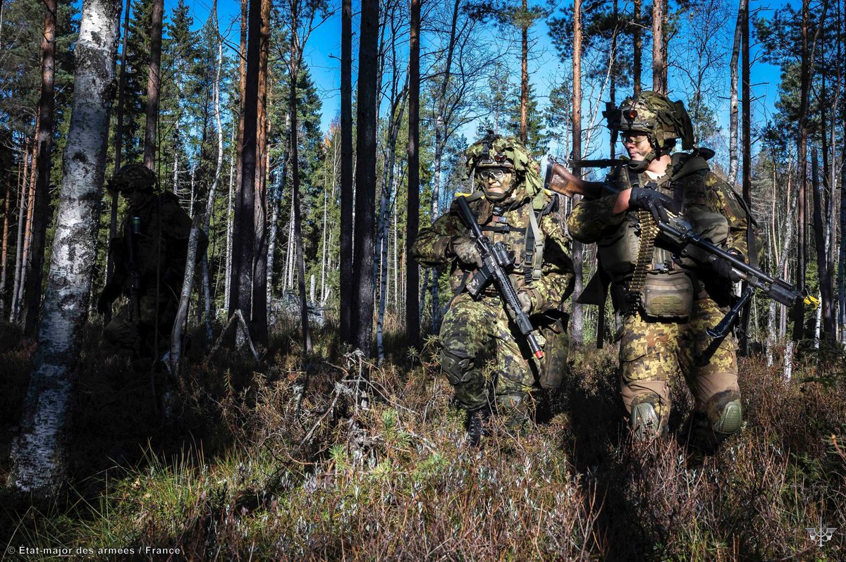 OTAN_FR's tweet photo. Après une mission réussie en Estonie, la compagnie d'infanterie légère française achève son déploiement et rentre en France. 🇪🇪🤝🇫🇷

💪 Fiers de leur engagement en faveur du flanc est de l'OTAN et de la sécurité des Alliés. https://t.co/kRVA4VAZSv