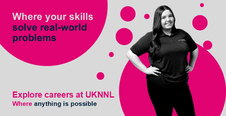 UKNNL's tweet photo. Are you looking for an extraordinary apprenticeship opportunity? There's still time to join UKNNL ⚛️ 

Here's what makes our apprenticeships different:

✨ Real projects, real impact from day one 
🌍 Help shape Britain's sustainable energy future 
💡 Learn from industry-leading experts 
💪 Earn while you gain valuable qualifications
 
Whether you're passionate about engineering, science, business, or project management – we have opportunities that could transform your future. With positions available across Sellafield, Workington, Preston and Warrington, your nuclear career journey could be closer than you think.
 
Don't miss out - applications close 23rd Feb. Explore our opportunities here: https://t.co/b6nWLPUTFB

#NuclearCareers #ApprenticeshipJobs #CleanEnergy #STEM #CareerStart