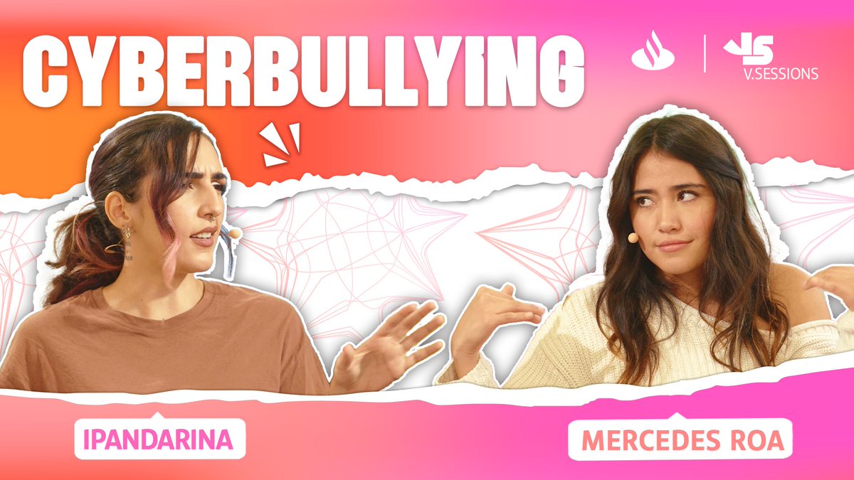 ¡Nos sentamos junto a <a href="/iPandarina/">pandarina</a>  y <a href="/mercedes_roa12/">Mercedes Roa</a>  en el episodio 7 de #VSessions! 

Nuestras invitadas más TOP se sientan a hablar de cyberbullying, acoso en redes y hablan sobre cómo los entornos digitales puede ser más tóxicos que los ambientes IRL. 

Échale un ojo al nuevo