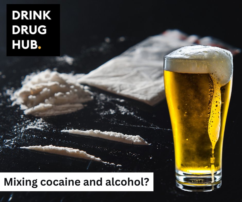 Lots of people drink and use cocaine together, but not everybody knows the risks. For anyone who does, it's worth finding out about cocoethylene and the effect this has on your heart. You can read about it on Drink Drug Hub.
drinkdrughub.co.uk/mixing-cocaine…