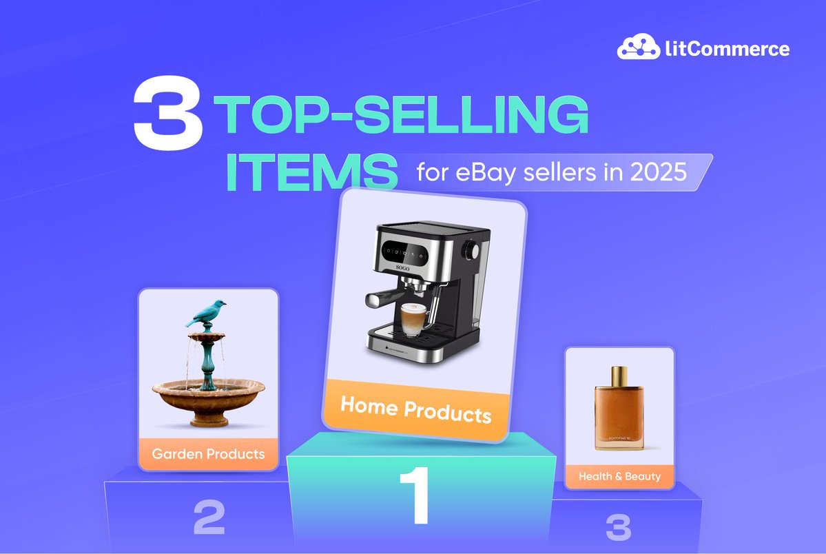 litcommerce's tweet image. 💥 Top-selling Items for eBay Sellers in 2025!

eBay racked up $55.3B in sales in the first 3 quarters of 2024, with a total of $73.5B expected! It&apos;s still a top place to sell and grow your biz.

Want to win in 2025? Discover the best-selling items here👉 shorturl.at/DEb73