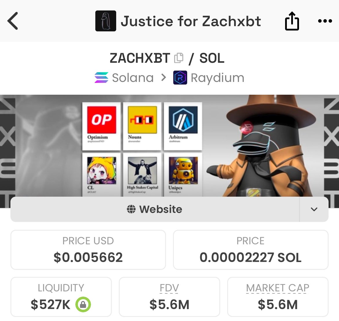 $ZACHXBT is gaining traction, supported by a strong and engaged community.

With a focus on transparency and growth, $ZACHXBT is poised for lasting success.

#ZACHXBT