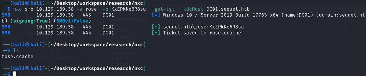 Winter (@byronchris25) on Twitter photo Was doing <a href="/hackthebox_eu/">Hack The Box</a> vintage machine and I had to go between impacket-getTGT and nxc alot and thought it would be nice to have this in nxc
pipx install git+github.com/W1nterFr3ak/Ne… --force Was doing <a href="/hackthebox_eu/">Hack The Box</a> vintage machine and I had to go between impacket-getTGT and nxc alot and thought it would be nice to have this in nxc
pipx install git+github.com/W1nterFr3ak/Ne… --force