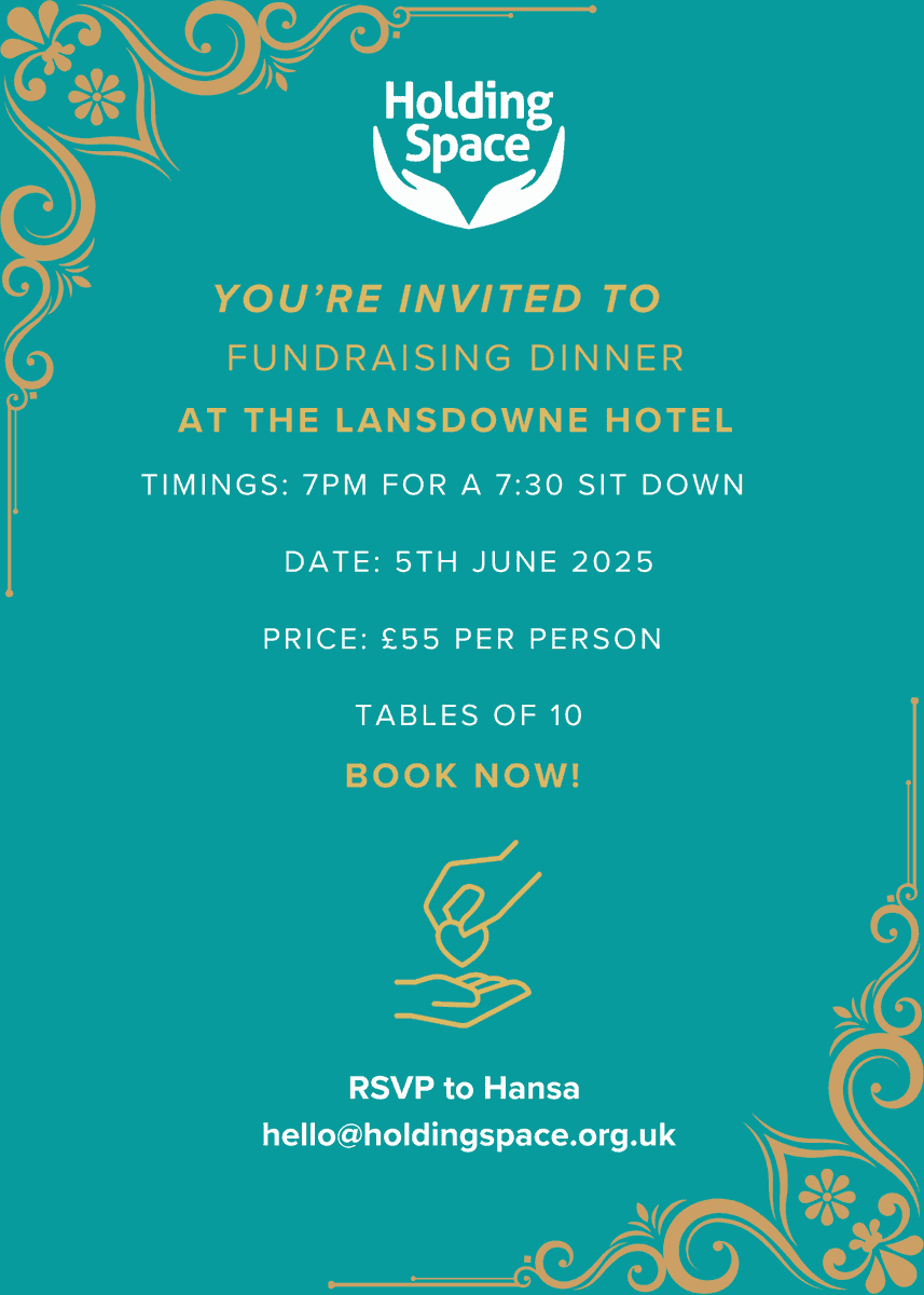 EBChamber's tweet photo. π Chamber Member Holding Space are hosting a fundraising dinner! π½οΈ
The dinner will be at πThe Lansdowne Hotel, Eastbourne , for a sit down at β° 7.30pm.
For more info & to book π§ email Hansa at, hello@holdingspace.org.uk
#eastbourne #eastbournebusiness #ebchamber https://t.co/x8qpvBX8im