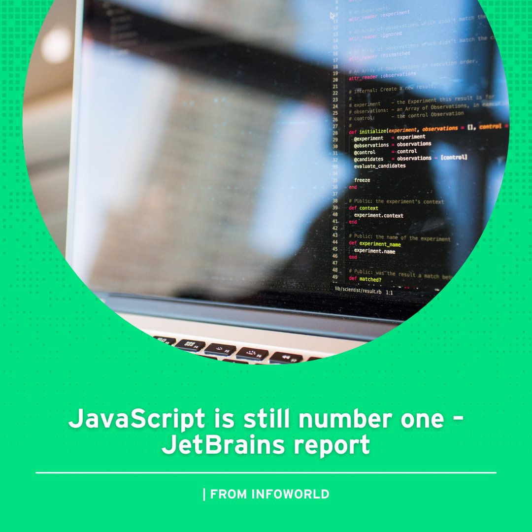 VertexSolutions's tweet image. JavaScript remains the most used programming language, while TypeScript, Rust, and Python surge, according to JetBrains’ State of Developer Ecosystem report.
infoworld.com/article/362565…
| From InfoWorld