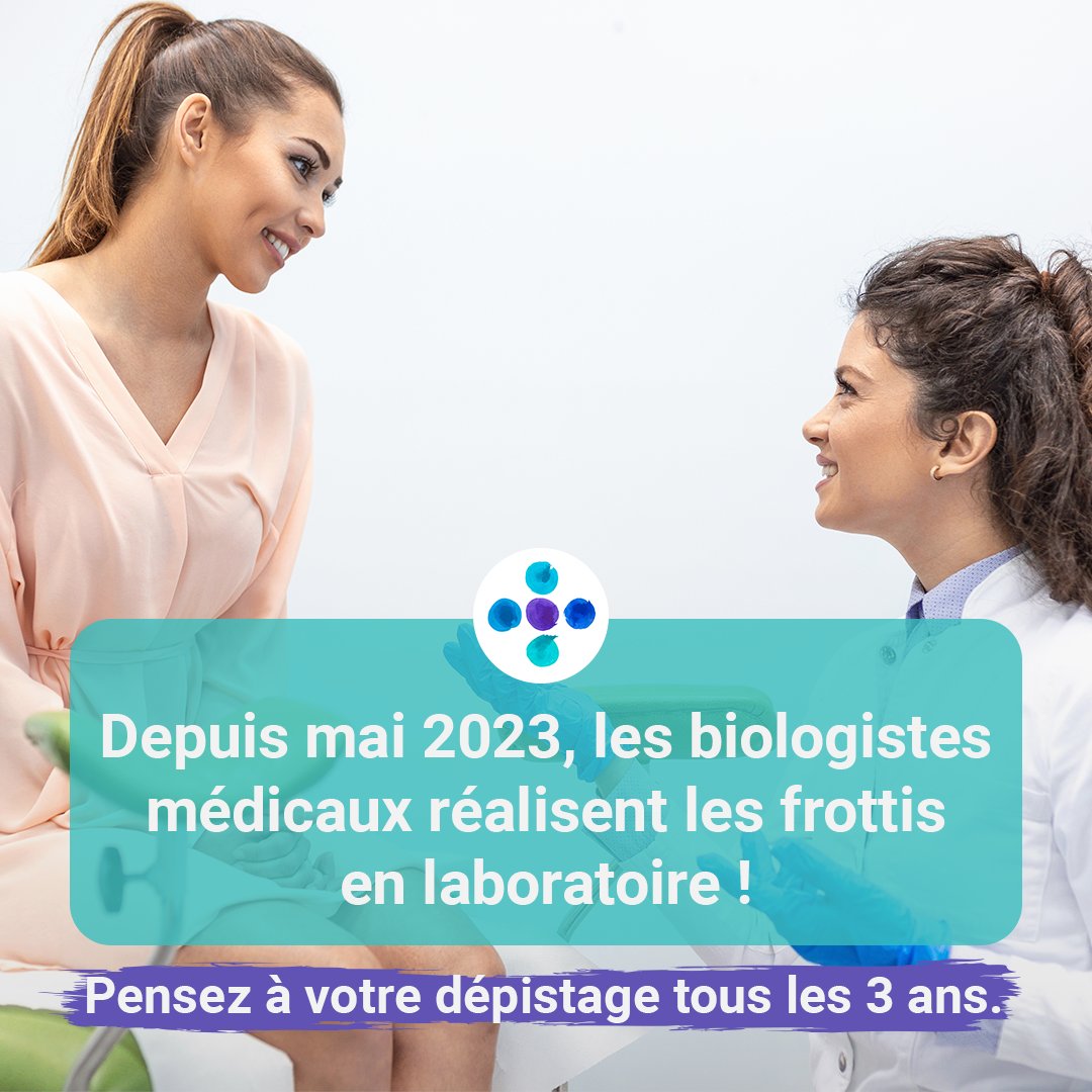 Saviez-vous que depuis le 10 mai 2023, grâce à l’article 16 de la loi Rist, les biologistes médicaux peuvent pratiquer les frottis au laboratoire ?

👉 Rendez-vous dans votre laboratoire Cerballiance le plus proche.

#Cancer #Uterus #Frottis #Depistage #Laboratoire