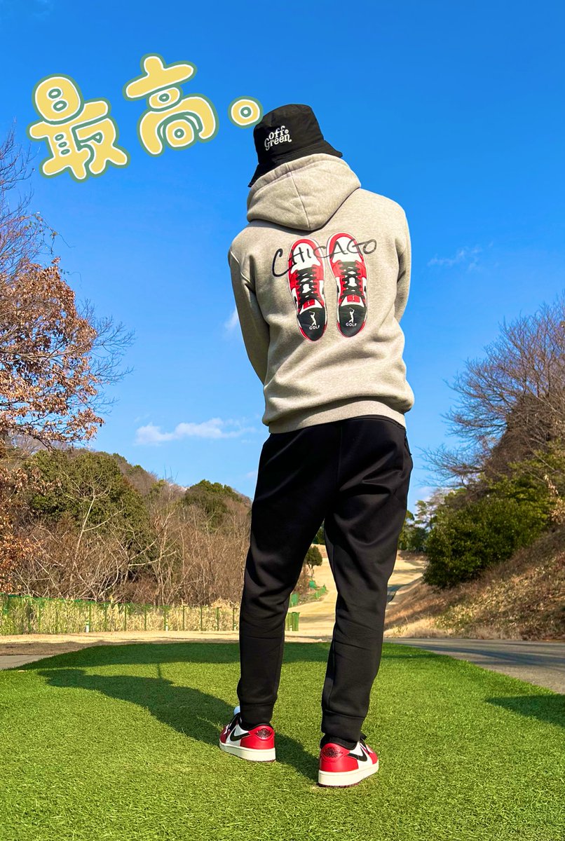 apple23life's tweet photo. 昼から急遽ショートコース⛳️
気晴らしにストレス大発散✨
やっぱゴルフ最高✨
#ゴルフ #golf #jordan #offgreen #chicago https://t.co/bifBjTaXRY