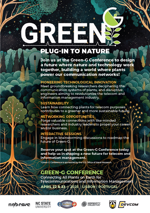 GreenG_2025's tweet photo. The Green-G team is happy to announce that our Green-G Conference will take place on the 22nd and 23rd of April 2025 in Lisbon - Portugal. Read our flyer to get a first overview of the event. Registrations will open soon. #GreenG 🌿📡 https://t.co/23o796El4v