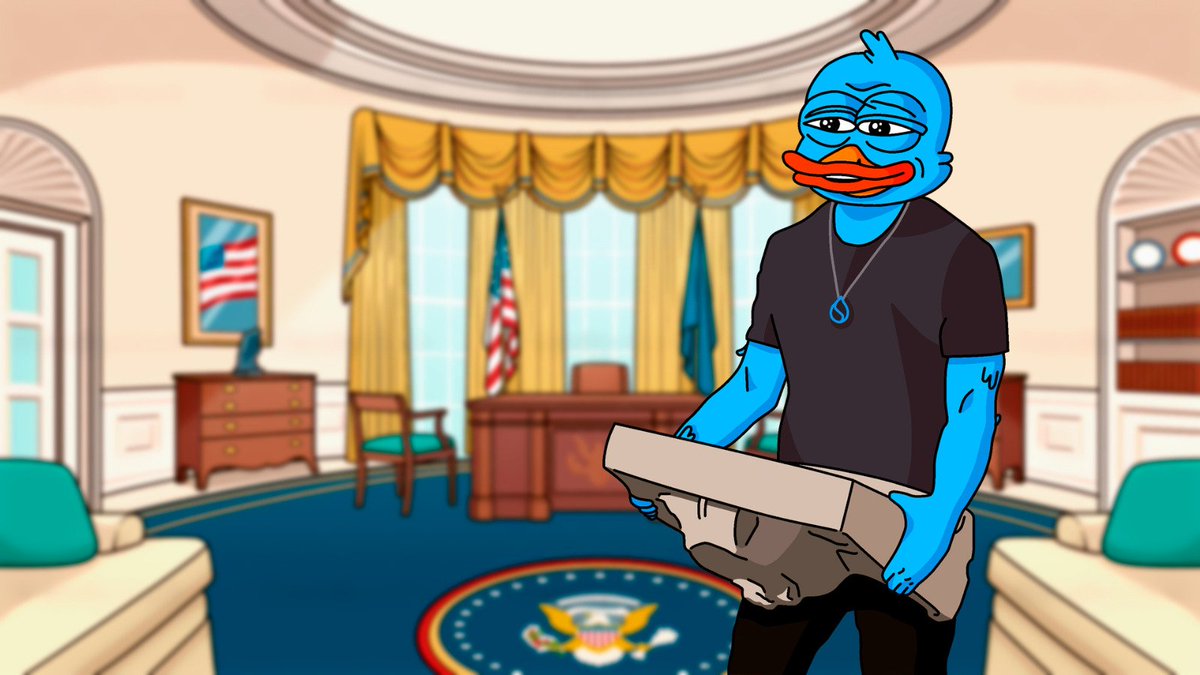Heyy fam!

Some ducks bring bread, Based Duck brings the sink. Let that sink in, Mr. President!

$BDUCK $SUI #Trump #suimeme