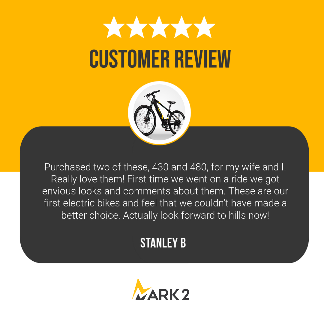 Make  the right choice for your ebike! If you'd like to hear more from our  customers, head over to our site and hit the "Ask An Owner" button so  you can chat directly with people who've bought before 📷
mark2.co.uk