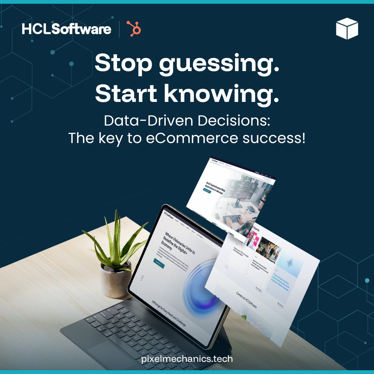 pixelmechanics's tweet image. Data is King. You know that, we know that. But did you know that you can achieve real data-driven insights by connecting Hubspot + HCL for Data-Driven Commerce. #HubSpot #HCLSoftware #DatadrivenCommerce

If that&apos;s news to you get a free consultation now: bit.ly/4hpHIDg