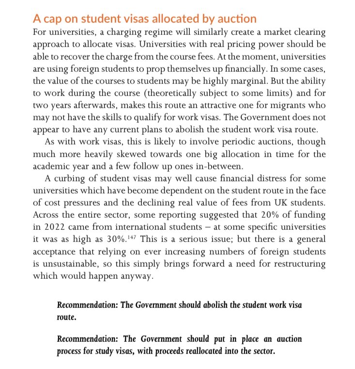 Mike Ratcliffe (@mike_rat) on Twitter photo So, a <a href="/Policy_Exchange/">Policy Exchange</a> report has found a way of focusing visas on students at the universities who can charge the highest fees. For the others? “A curbing of student visas may well cause financial distress for some universities” So, a <a href="/Policy_Exchange/">Policy Exchange</a> report has found a way of focusing visas on students at the universities who can charge the highest fees. For the others? “A curbing of student visas may well cause financial distress for some universities”