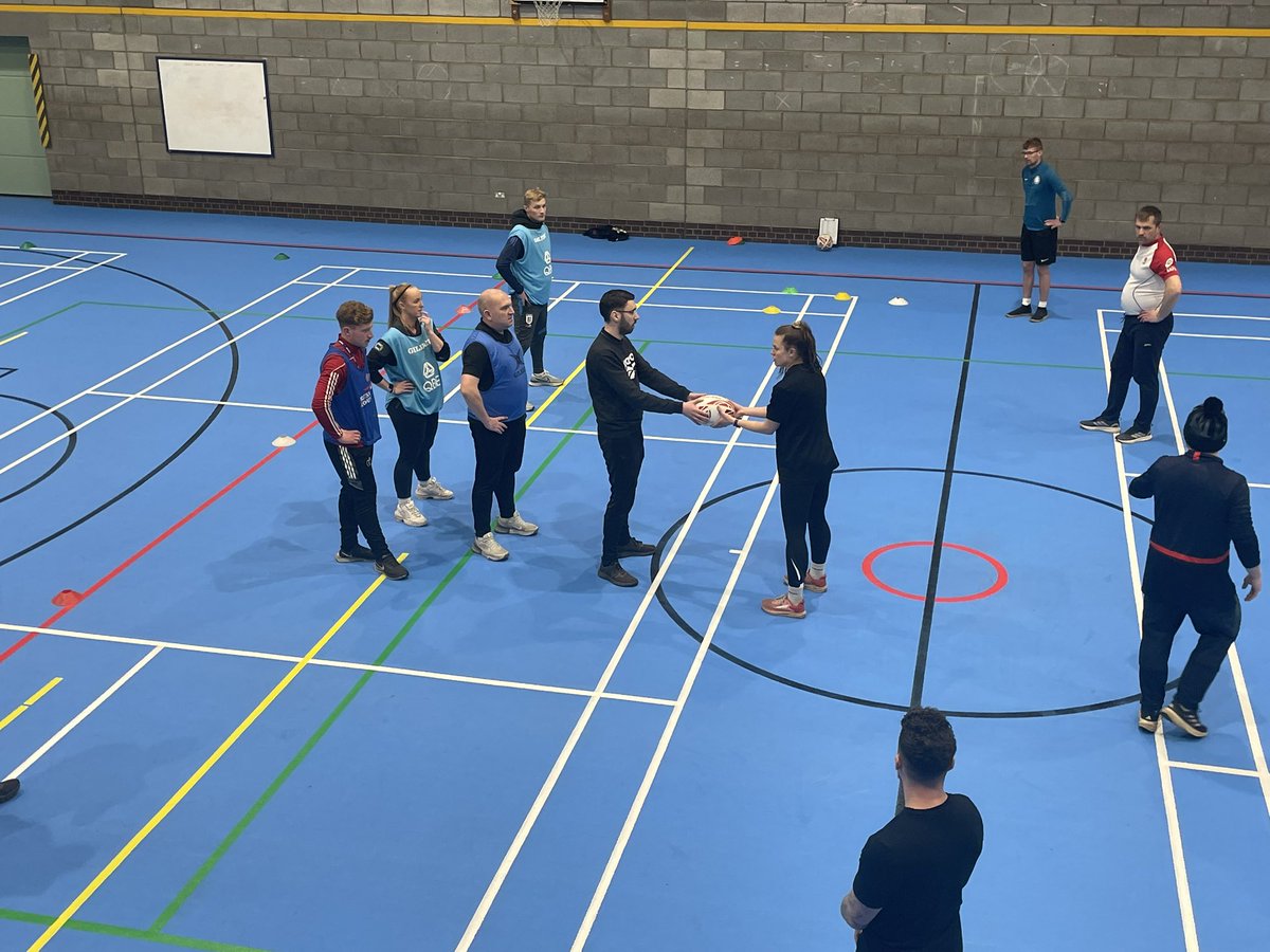 TWSSP's tweet image. 34 teaching staff attended our @RFU @EnglandRugby primary schools course @WrekinCol yesterday. All attending schools received an equipment package to help introduce T1 Rugby to their pupils. We look forward to seeing T1 launched in our schools. @EngRugT1Rugby