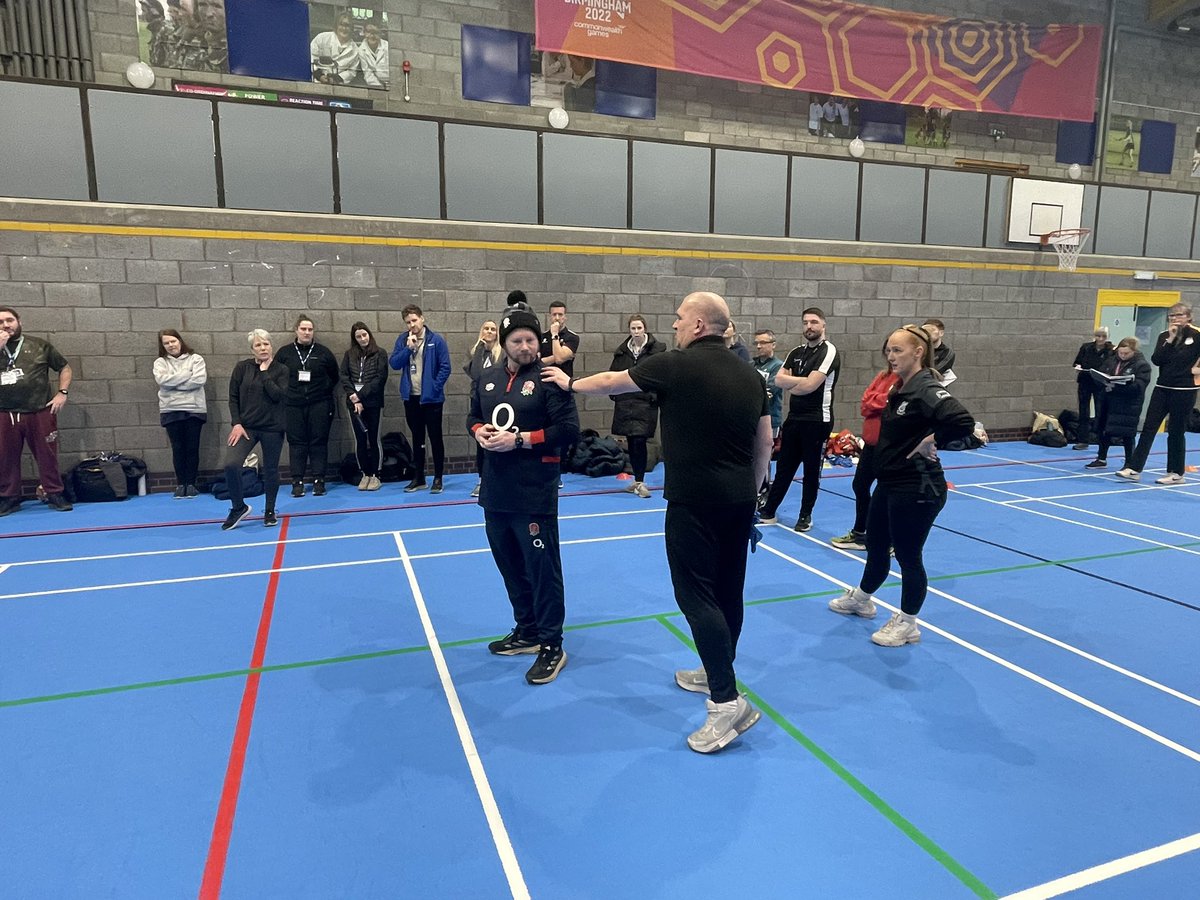 TWSSP's tweet image. 34 teaching staff attended our @RFU @EnglandRugby primary schools course @WrekinCol yesterday. All attending schools received an equipment package to help introduce T1 Rugby to their pupils. We look forward to seeing T1 launched in our schools. @EngRugT1Rugby
