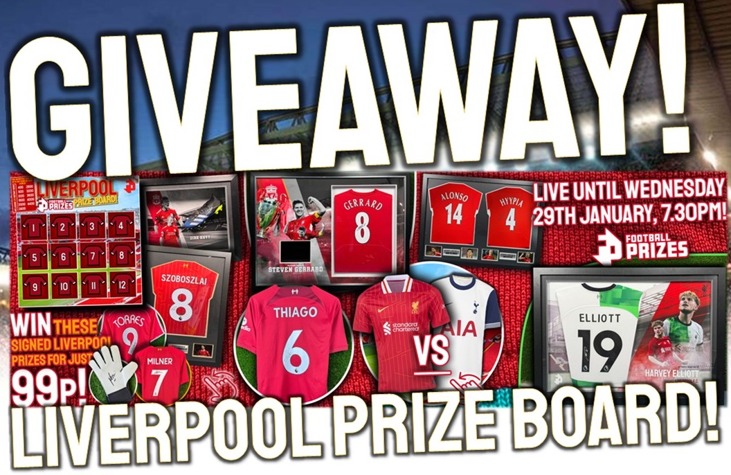 football_prizes's tweet photo. 🚨 GIVEAWAY 🚨

Win a ticket for you and your friend into our Liverpool Competition!

With the chance to win some huge Anfield Prizes!

https://t.co/8UGuiAJxMQ

To enter:
1) Follow: @football_prizes
2) Like this post
3) Retweet
4) Tag a friend (who will also win!)

Good luck!

#LFC #Anfield #Scousers #YNWA