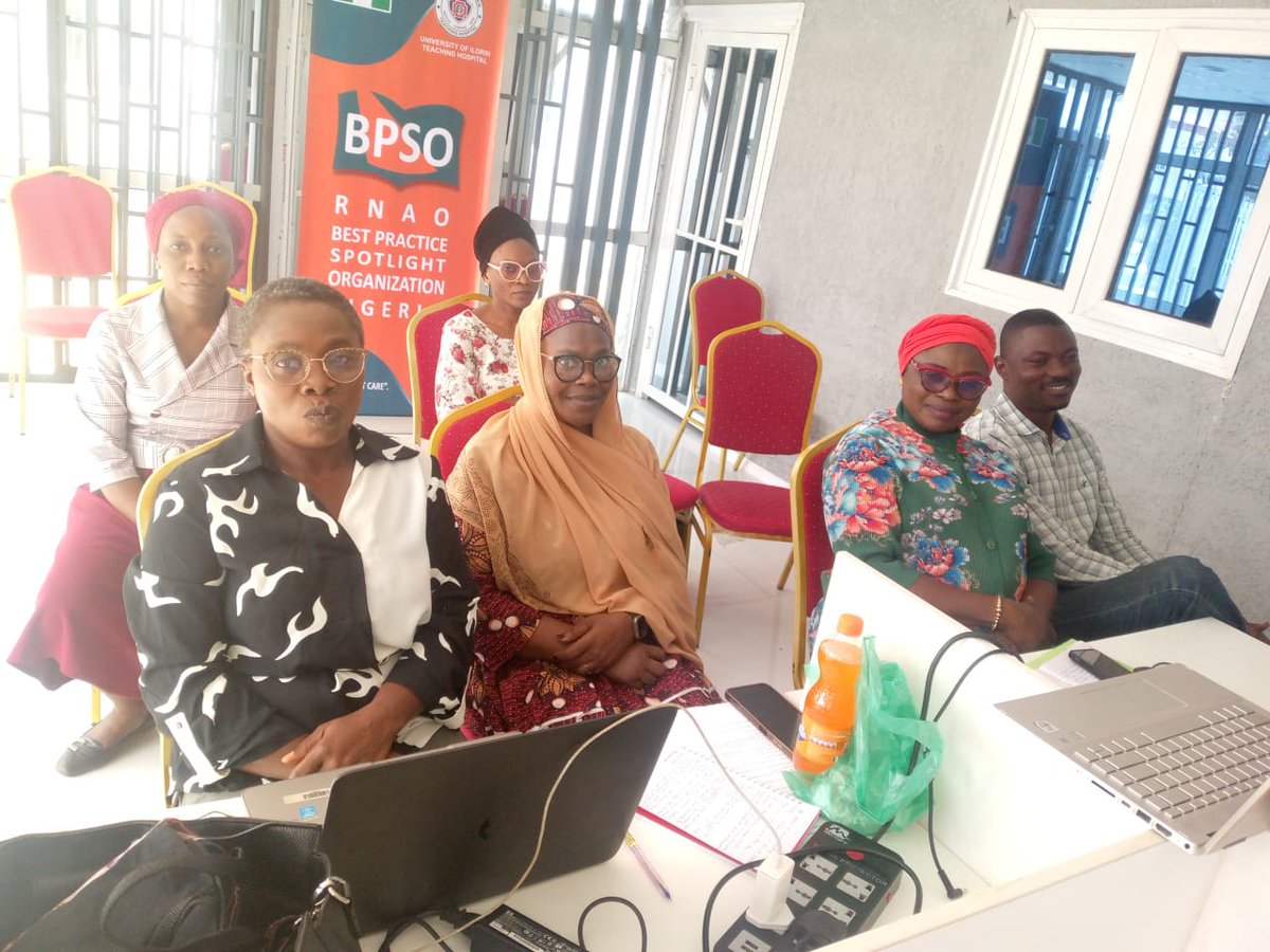 Enjoying every moment of BPSO
<a href="/DorisGrinspun/">Dr. Doris Grinspun 🇨🇦 RN, PhD, FAAN, O.ONT</a> <a href="/RNAO/">RNAO</a> <a href="/BpsoNigeria/">BPSO Nigeria</a> @francisa05903 <a href="/sinclairdionne2/">Dionne Sinclair</a> <a href="/JanetCheeRNAO/">Janet Chee</a> <a href="/Fmohnigeria/">Federal Ministry of Health, NIGERIA</a>