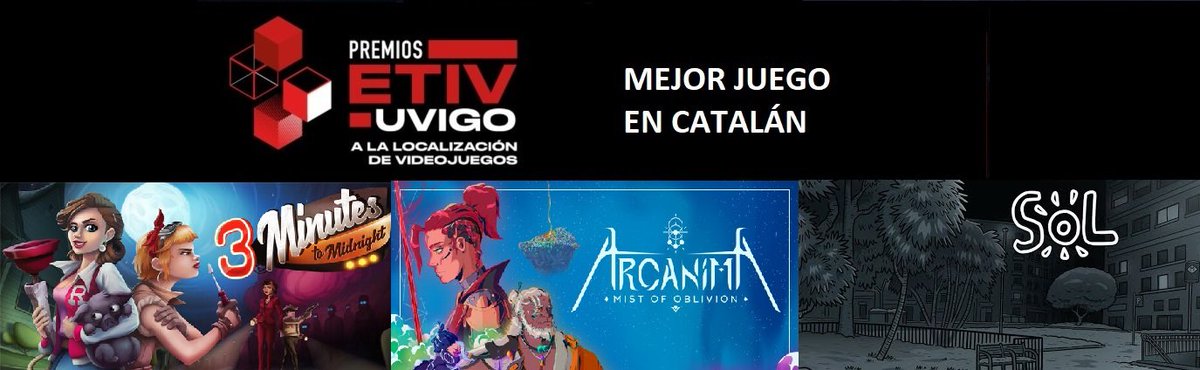 🗳️ ¡Estos son los videojuegos nominados de la 1.ª fase de esta III edición de los Premios ETIV-UVigo! 🎮