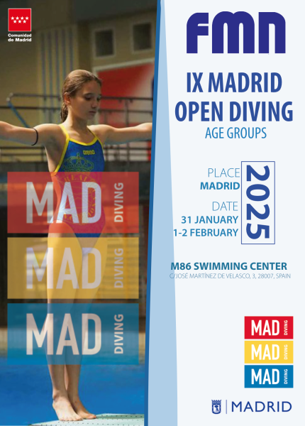 fmn_oficial's tweet photo. #Saltos RECORD DE PARTICIPACIÓN EN EL MAD DIVING OPEN DE GRUPOS DE EDAD
https://t.co/7O5dq0o26C https://t.co/G3DTrdd0Dx
