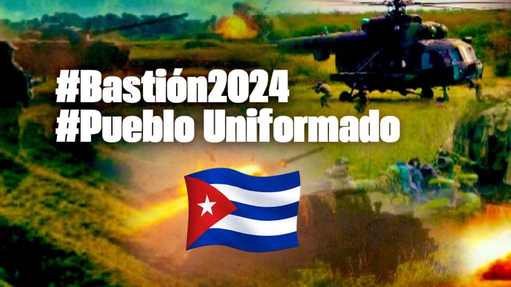 Cadena Agramonte (@cadenagramonte) on Twitter photo #Hoy Ejercicio #Bastión2024 de todo el #PuebloUniformado dispuesto a defender al país ante cualquier agresión enemiga.
Desde #Camagüey y #PorCamagüeyTodo
<a href="/Pedro_ACM/">Pedro Cruz Moiset</a> <a href="/ayleralmarales/">ayleralmarales</a> <a href="/YaimyrB/">Yaimyr Victoria Basulto</a> <a href="/MinfarC/">Minfar_Cuba</a> <a href="/PCCNuevitas1/">Roberto Conde Silverio</a> <a href="/ACN_Cuba/">Agencia Cubana de Noticias</a> <a href="/Agramontinof/">El Agramontino</a> <a href="/EjrcitoOrienta1/">Ejército Oriental</a> <a href="/EjtoOccidental/">Ejército Occidental 🇨🇺</a> #Hoy Ejercicio #Bastión2024 de todo el #PuebloUniformado dispuesto a defender al país ante cualquier agresión enemiga.
Desde #Camagüey y #PorCamagüeyTodo
<a href="/Pedro_ACM/">Pedro Cruz Moiset</a> <a href="/ayleralmarales/">ayleralmarales</a> <a href="/YaimyrB/">Yaimyr Victoria Basulto</a> <a href="/MinfarC/">Minfar_Cuba</a> <a href="/PCCNuevitas1/">Roberto Conde Silverio</a> <a href="/ACN_Cuba/">Agencia Cubana de Noticias</a> <a href="/Agramontinof/">El Agramontino</a> <a href="/EjrcitoOrienta1/">Ejército Oriental</a> <a href="/EjtoOccidental/">Ejército Occidental 🇨🇺</a>