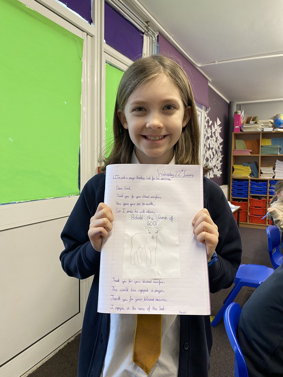 We wrote prayers today based on the idea of sacrifice.
#StMarysRadRE