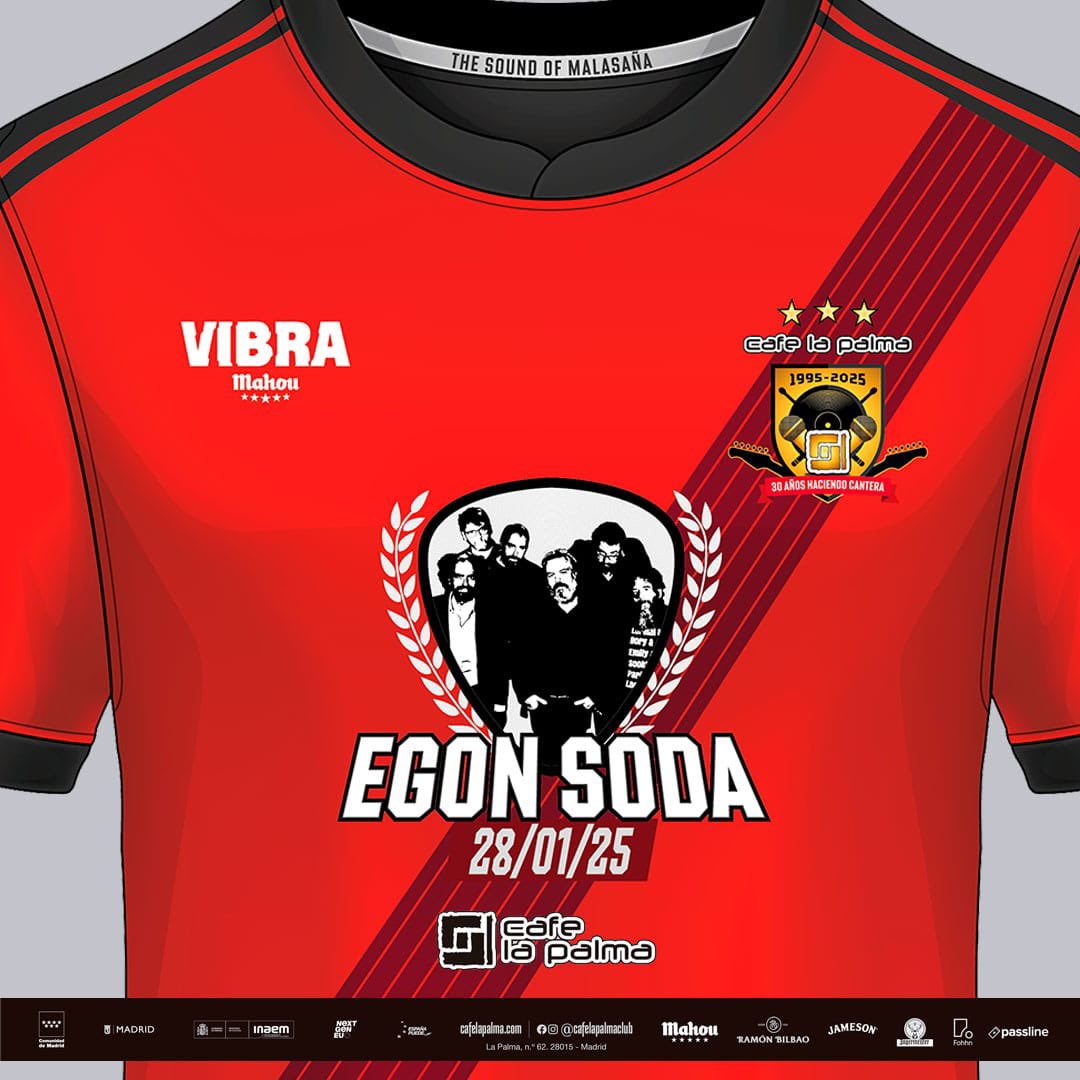 Egon Soda (@egonsoda) on Twitter photo 🚨‼️Atención‼️🚨
NUEVA FECHA EN <a href="/cafelapalma/">CAFE LA PALMA</a>.
También tocaremos el martes 28.
Entradas en
passline.com/eventos/egon-s…
O en el link en bio. 🚨‼️Atención‼️🚨
NUEVA FECHA EN <a href="/cafelapalma/">CAFE LA PALMA</a>.
También tocaremos el martes 28.
Entradas en
passline.com/eventos/egon-s…
O en el link en bio.