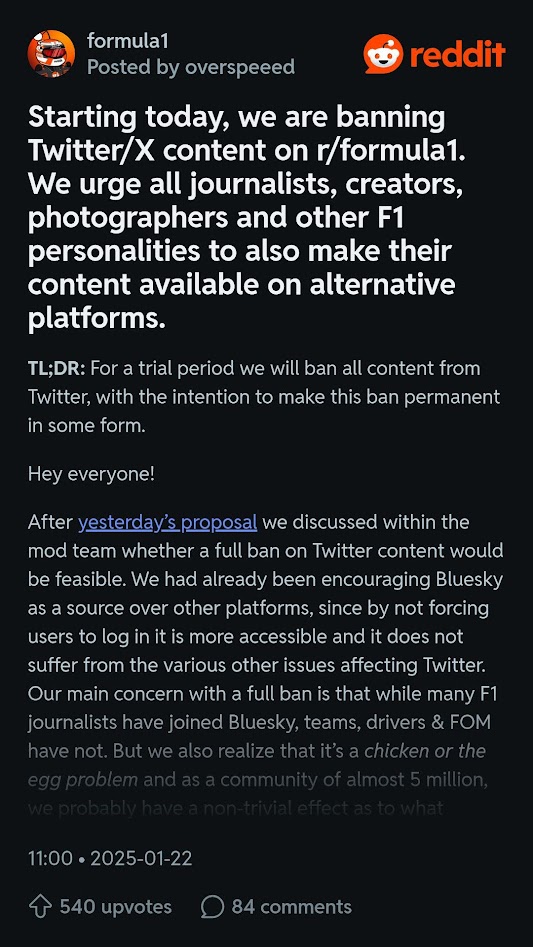 r/Formula1 tweet media
