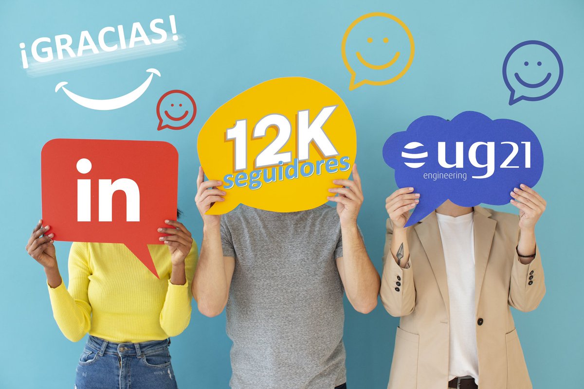 ¡¡Ya somos 12.000 seguidores y os damos las gracias a todos!!

Estamos felices de compartir con tanta gente noticias de nuestra empresa y del sector de la ingeniería civil 

Acompañadnos a nuestro #Objetivo2030

linkedin.com/company/ug21/